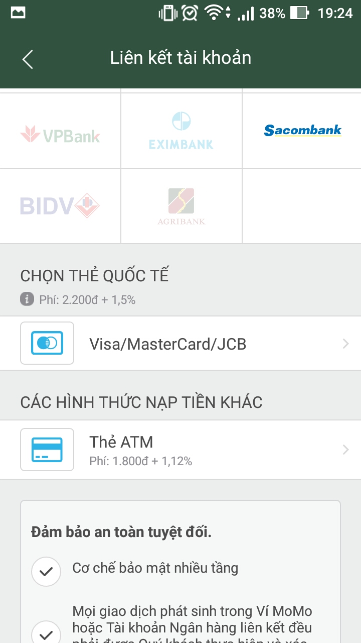 Hướng dẫn mua thẻ BIT qua Ví Momo